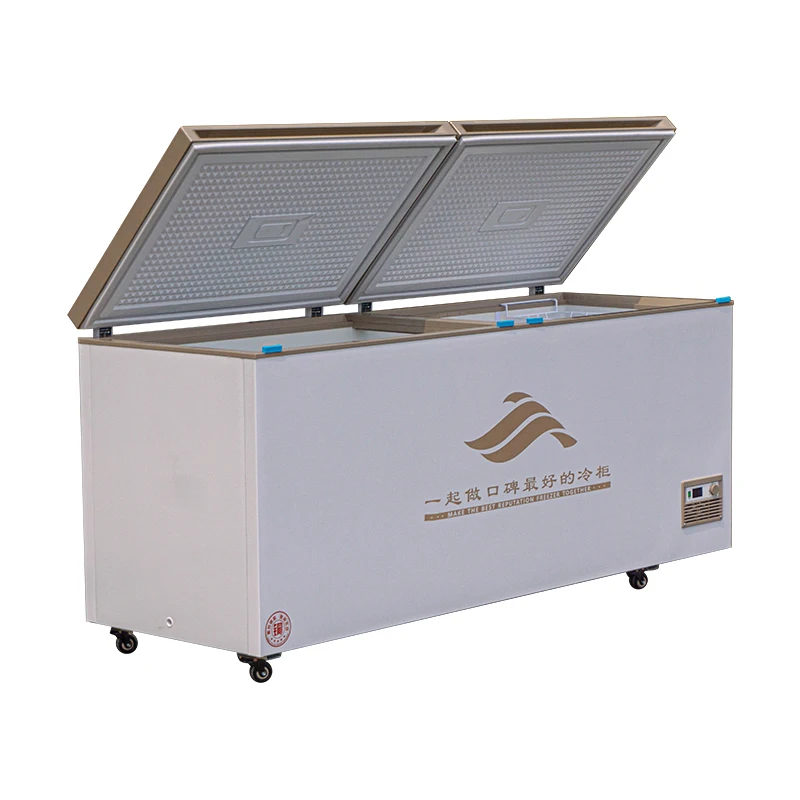 HAOYOU Horizontal top open White Wholesale Cheap Home chest refrigerator upright freezer good deep freezer