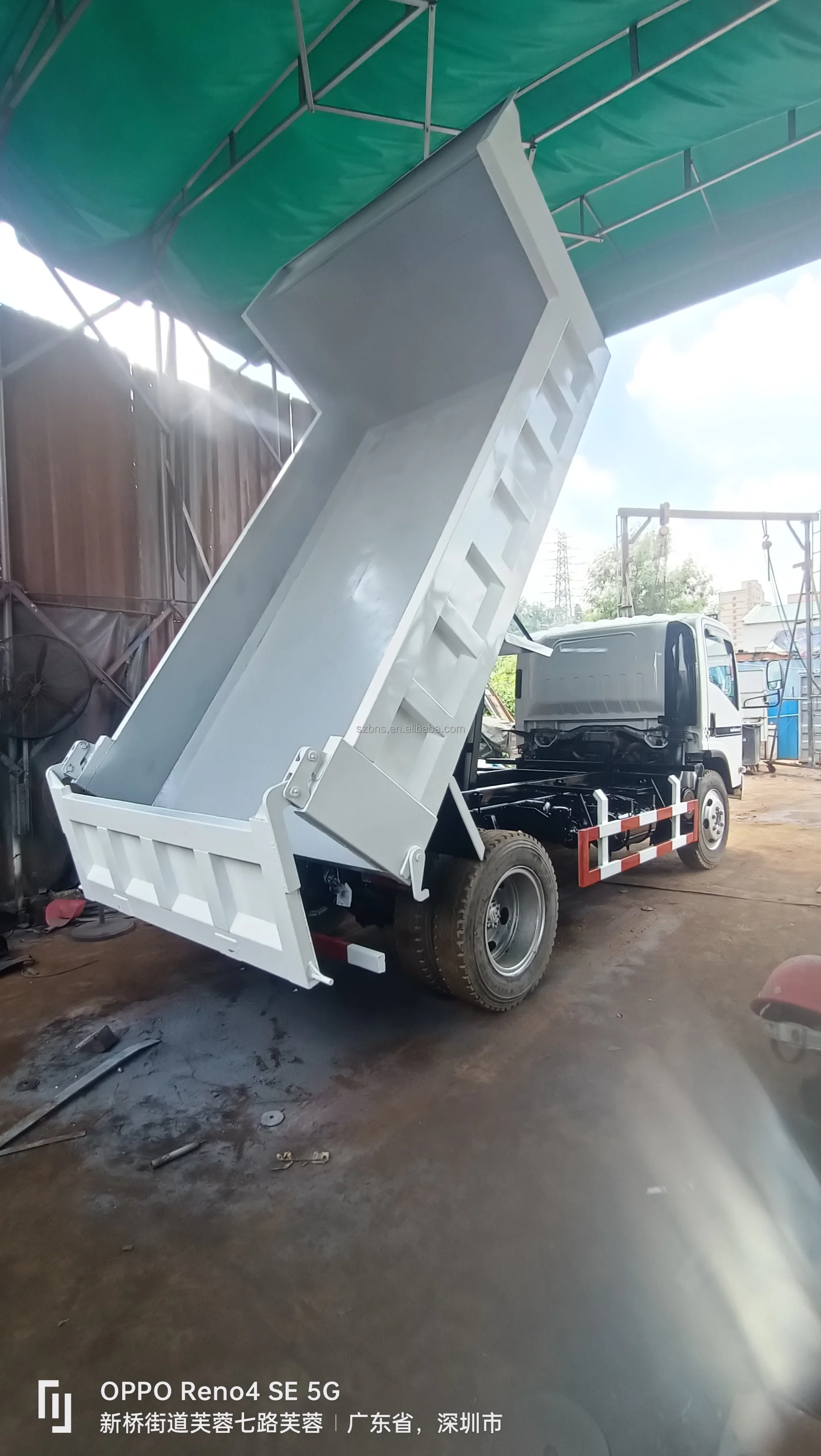 Good Condition Second Hand Tipper Truck ISUZUs 700P ELF 4WD Dump Truck Cargo Tipper Truck Price
