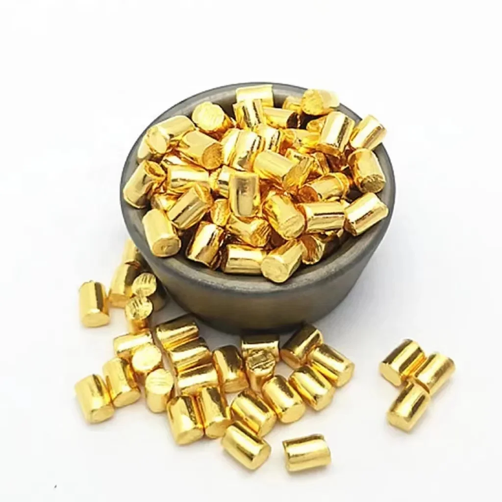 Gold Particles 99.99% Au Particles Purity 99.99% Aurum Granules Sputter Target