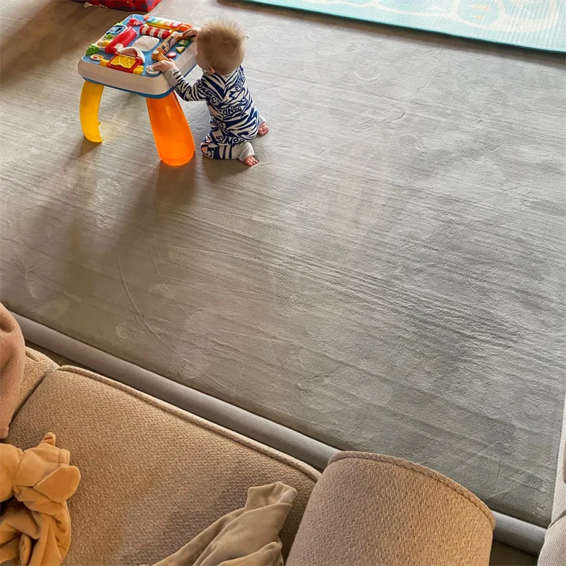 Customized alfombra Tatami Area Rug soft Kids Play Mat Seat pad Carol Memory Foam Center Carpet for Living Room