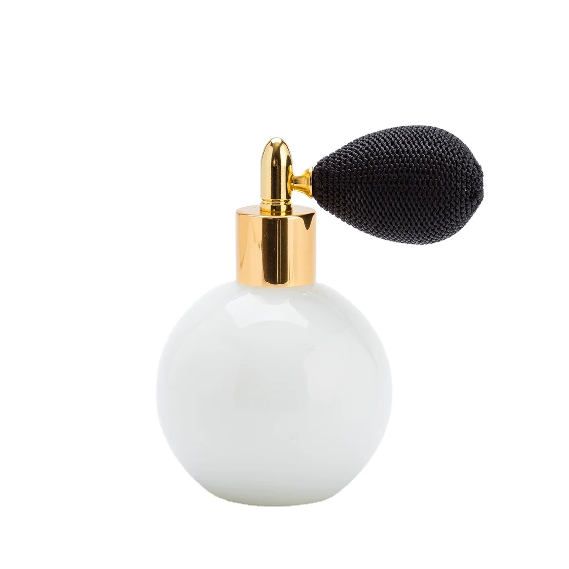 Vintage style globe shape glass bottle bulb perfume sprayer perfume packaging