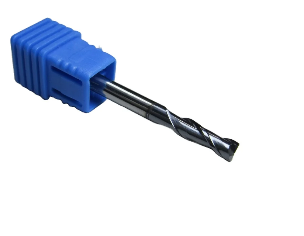 Diameter 4mm two 2 flutes 2F tungsten Carbide End Mills CNC machine milling cutter bits for metalworking 4*16*75 end mill