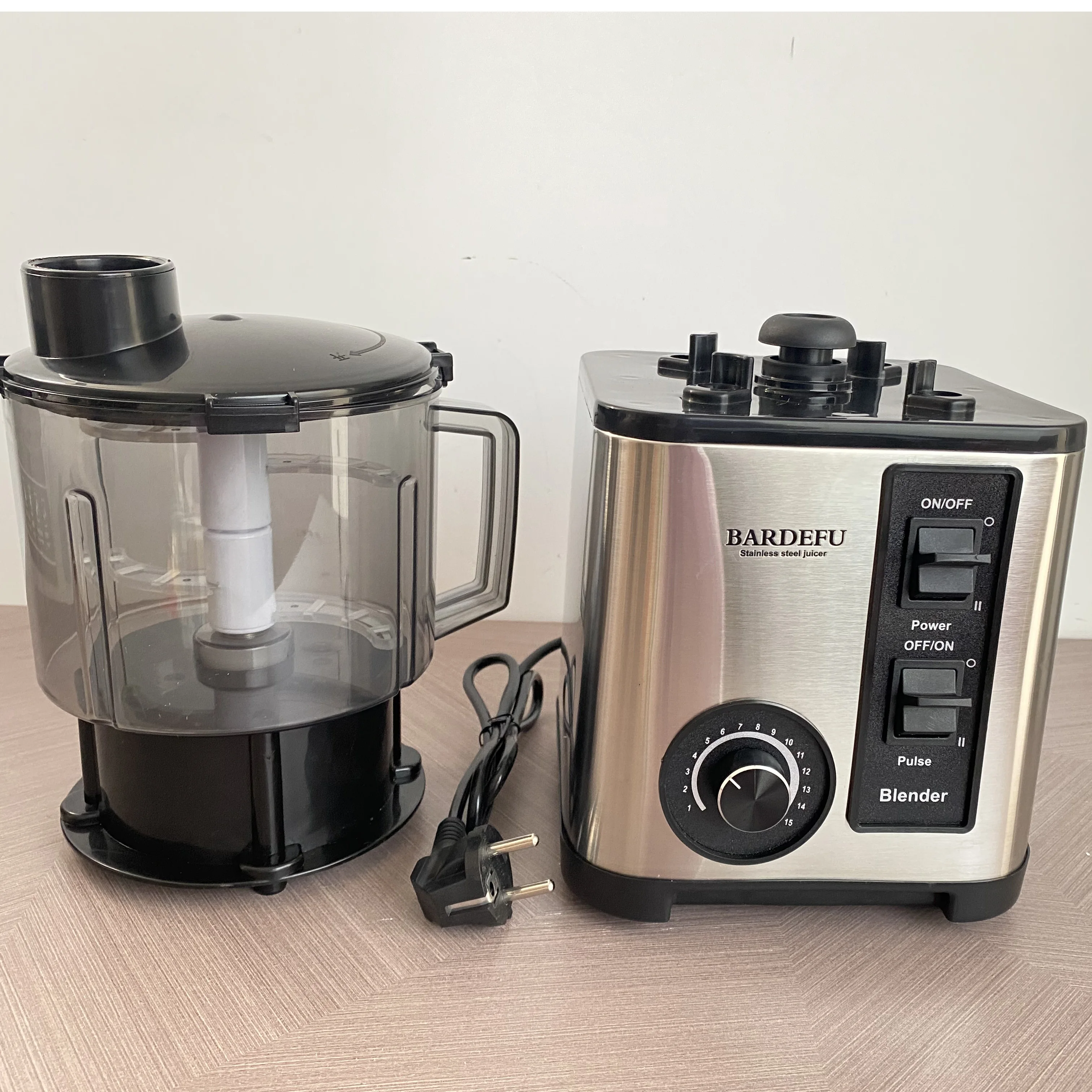 High quality Mixeur food processor blender home electric juicer and blender set 9525motor 3 in 1 blender