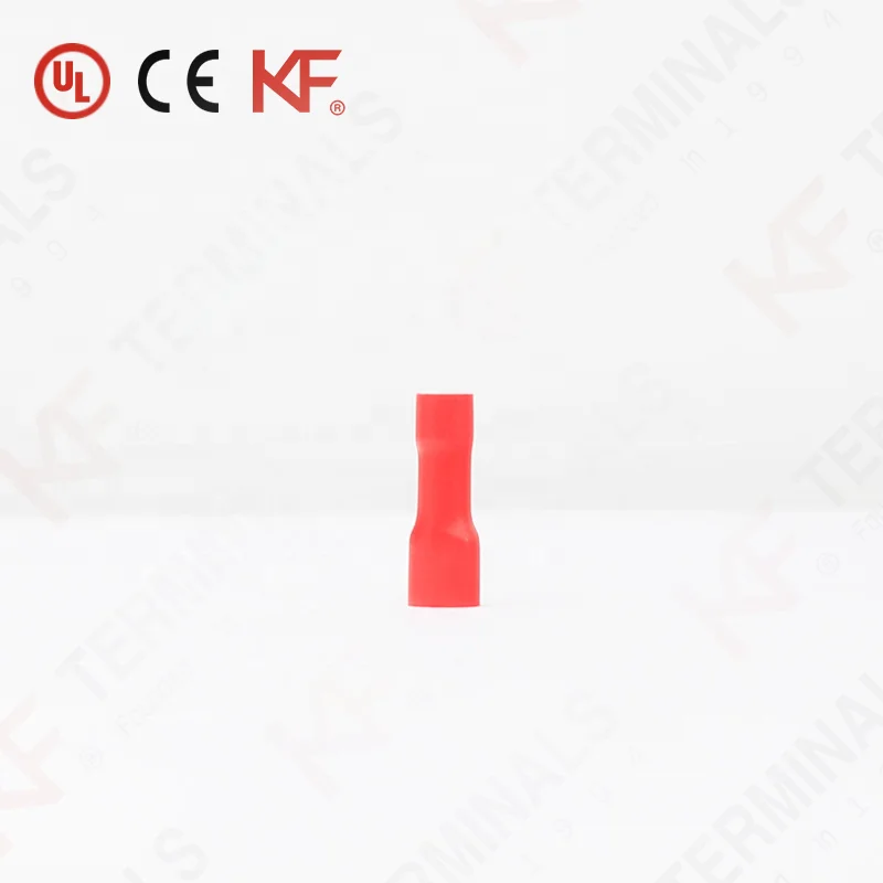 FDFD 1.25-187 (8) Cables Wires 0.5~1.5mm2 Waterproof Connectors Fully Insulated Wire Terminal Quick Disconnect