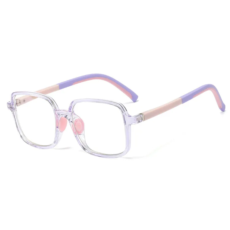New classic square Optical frames kids computer anti blue light blocking glasses