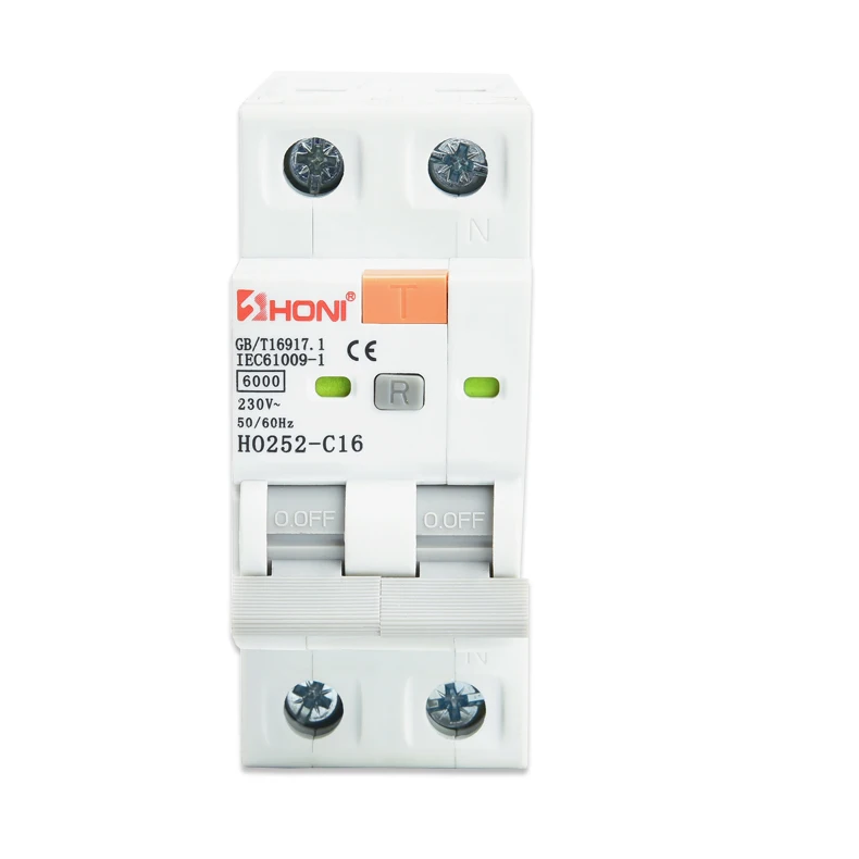 cheap price 2P 4P 10KA b 16A 32A C40A 30mA mcb 6ka rcbo electric miniature  circuit breaker