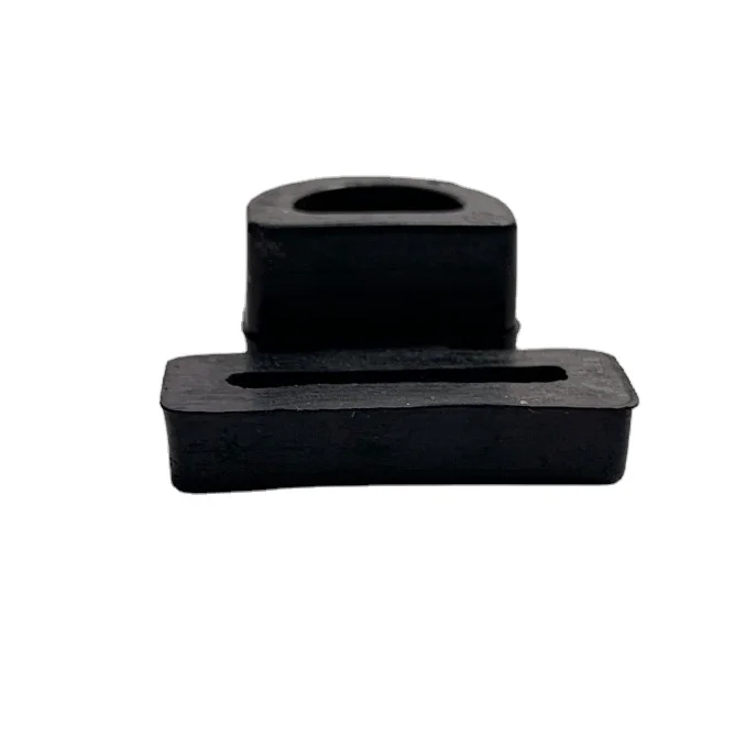 Hot Selling Accordion Fitting Rubber Cushion Buffer Pad Size L 20mm H 20mm THK 3.4mm Octagonal Rubber Buffer