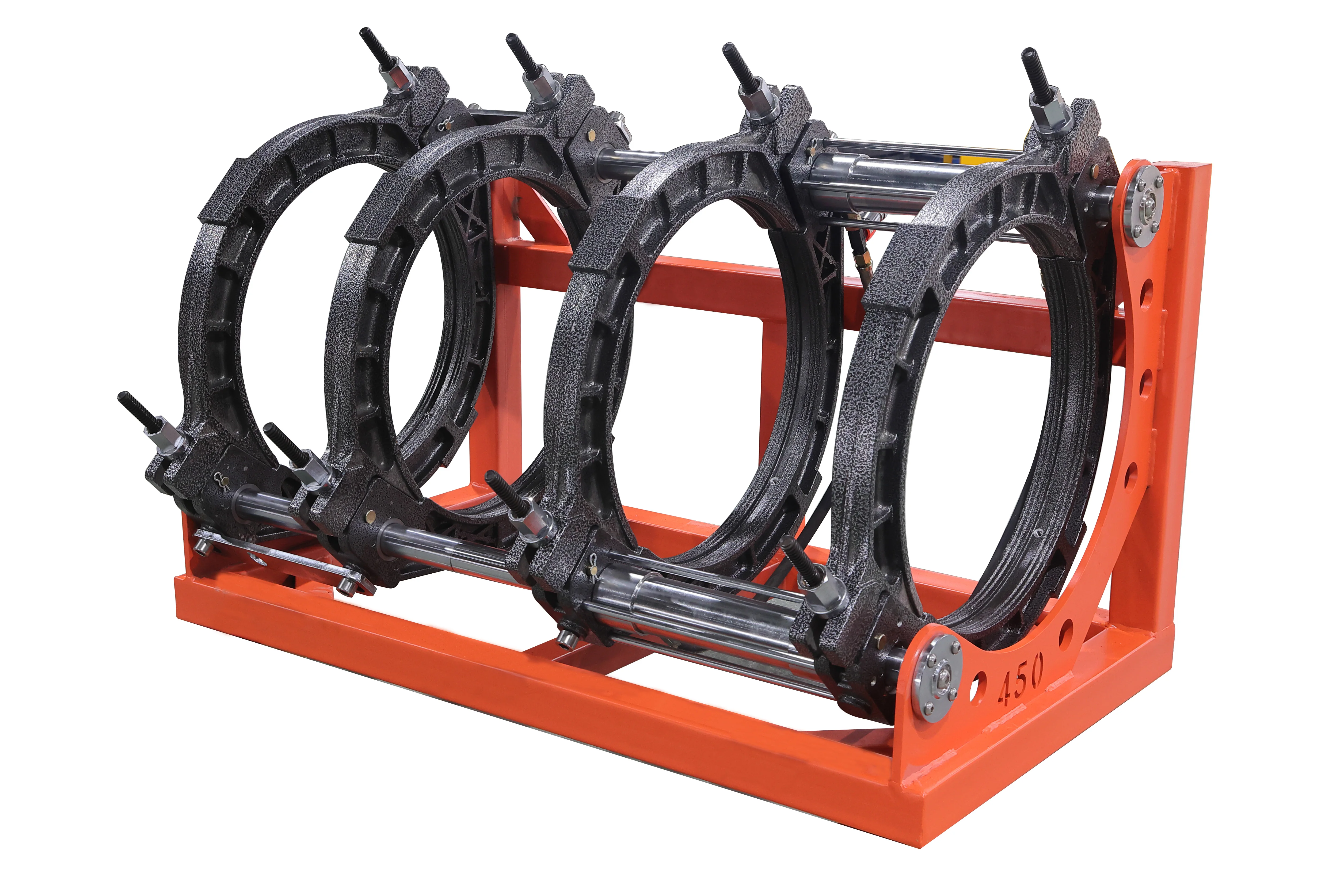 200-450B Hydraulic butt fusion welding machine for PE, PP, PVDF pipes butt welding total power 8.7kw