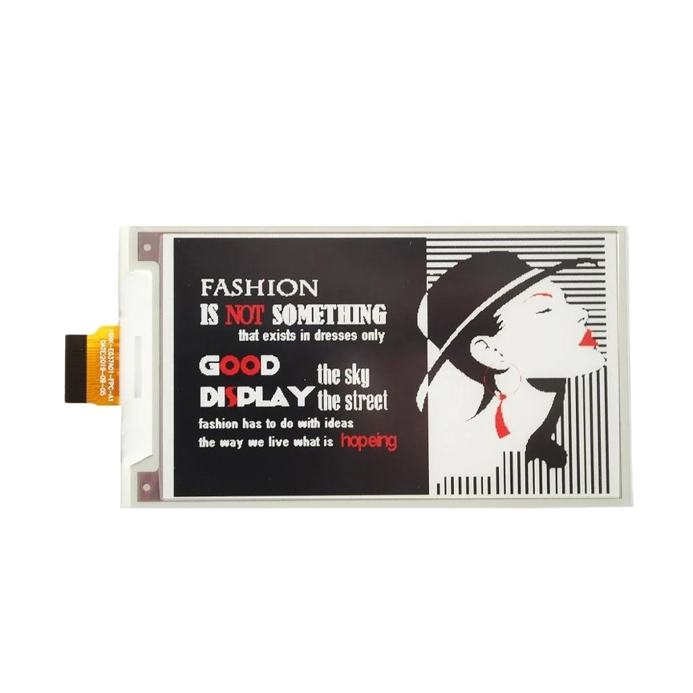 Eink цена 3,7 дюймов Epaper-дисплей цифровой бумага цветной дисплей