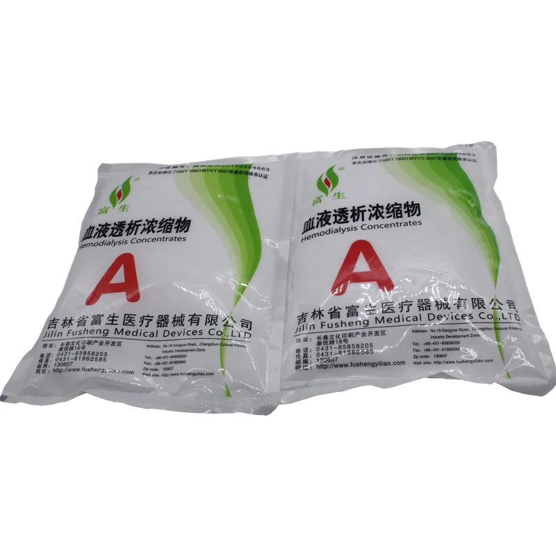 Хамодиализа для домашнего использования, медицинская гемодиализная кислота, концентрат бикарбоната, сухой порошок