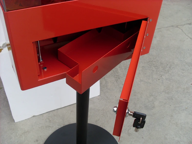 Coin and Token Payment Chewing Gum Vending Machine for Rental Use