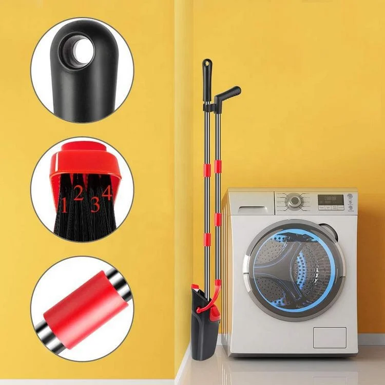 Amazon Hot Sale Stand Up Broom Dustpan Set Cleaning Supplies for Indoor Housewarming Dustpan with Long Handle Broom Combo