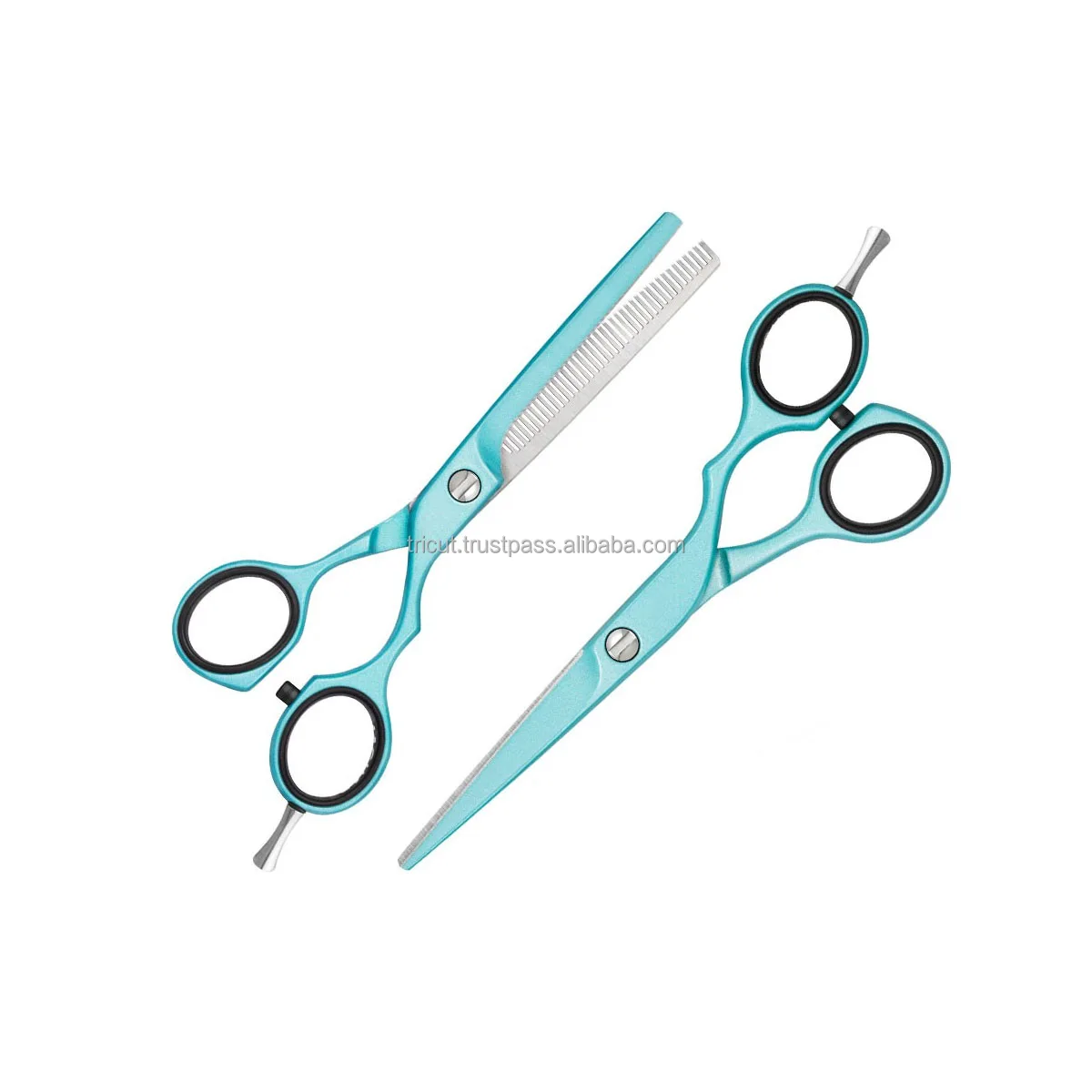 Japanese Stainless Steel Hair Cutting Salon Barber Scissors Shears-Silver