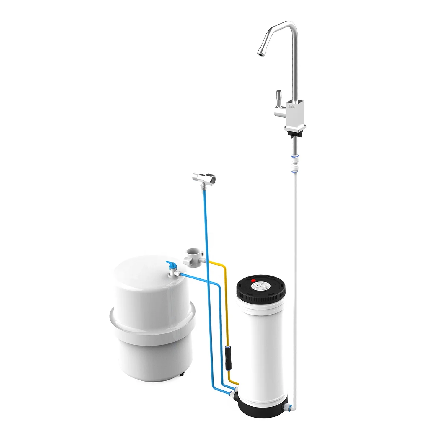All-In-One Pure Drinking Water Purifier RO Water Filter System For Home
