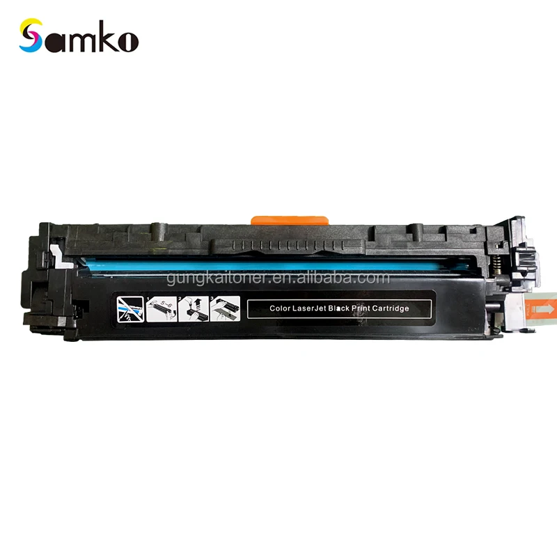 compatible toner cartridge for HP 125A CB540A CB541A CB542A CB543A use in Color Laserjet CP1215 CP1515n CP1518ni CM1312nfi