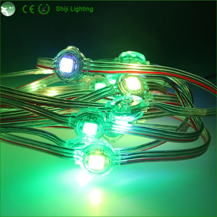 10mm Diameter LED pixel light string IC SK6812 GS8208 TM1819SMD5050 RGB LED waterproof decorative light DC5V/12V