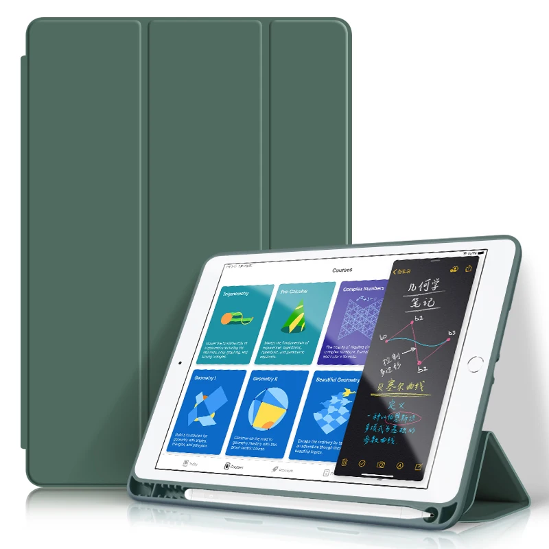 tablet case for ipad pro 12.9 2020 case with pencil holder