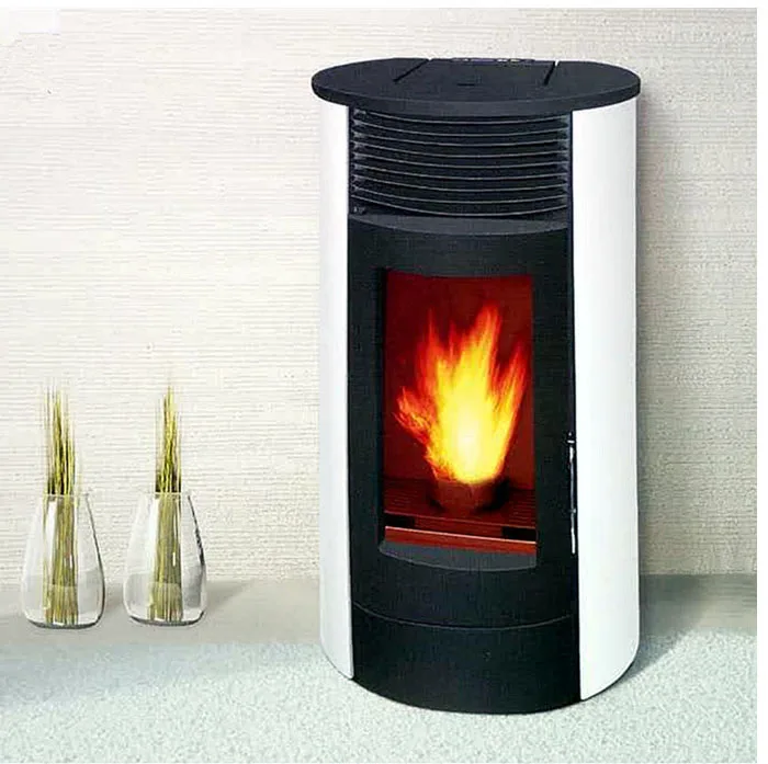 Modern round wood heater stove pellet fireplaCE