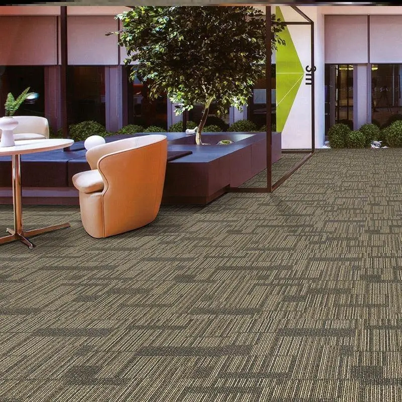 High Traffic Luxury Hotel Room Carpet Executive Office Floor Carpet Tiles Commercial 50x50 Modular Carpet Tiles For Office