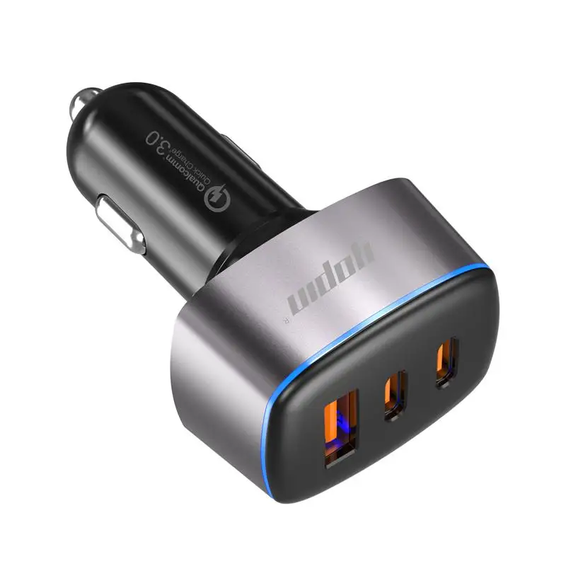 new arrival custom 3 usb dual type c 2 pd 20w pps car charger