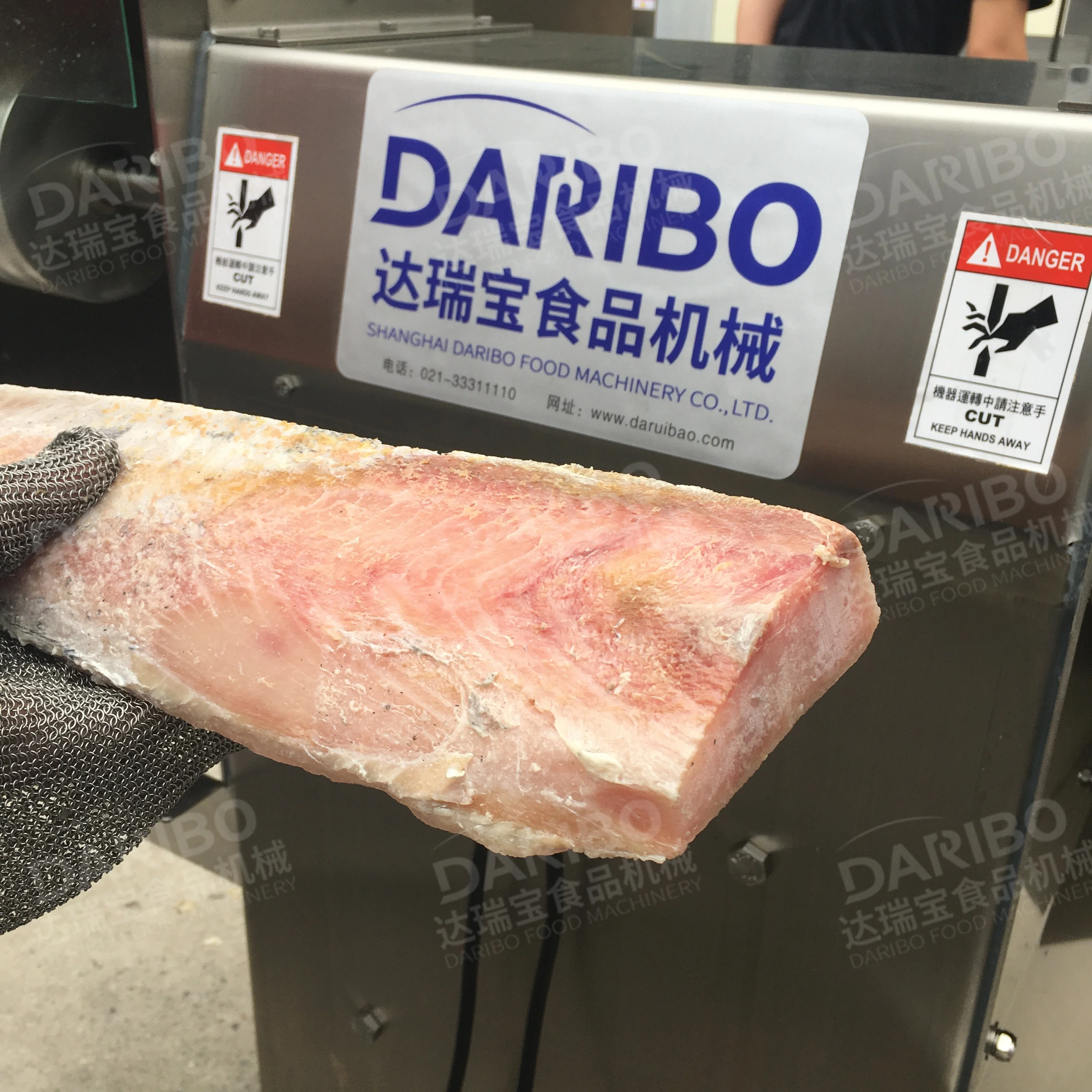 2022 DARIBO YM450 Frozen Tuna Black Sailfish Red Meat Swordfish Cleaning And Deboning Machine Restaurants Purchasing for Sale
