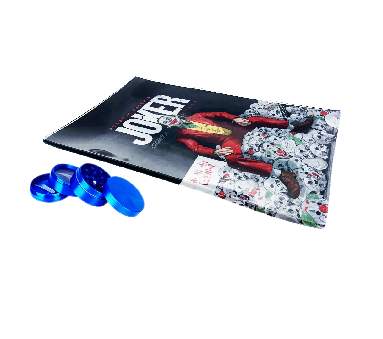 Roxyrolla Wholesale Custom LOGO Rolling Tray Led Rolling-Trays-Wholesale Glass Rolling Tray