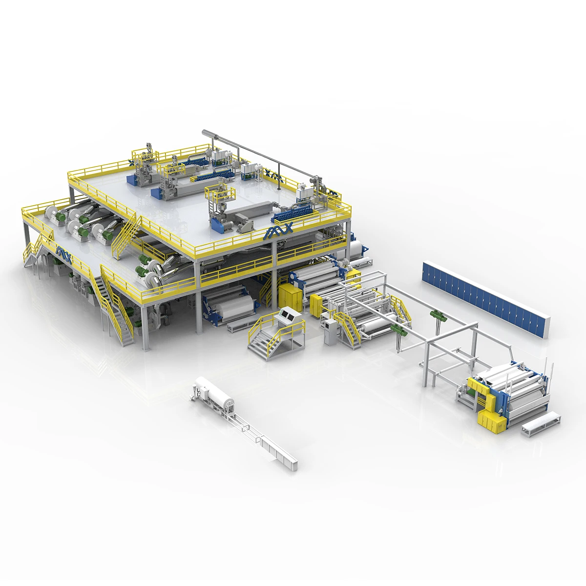 AZX-SSMMS machine nonwoven fabric machine nonwoven fabric making machine RF5