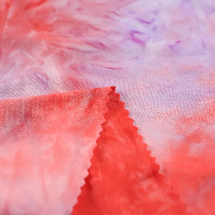 
Hot camouflage textiles tie dye jersey tie-dye dty fabric tie dye for yoga clothes fabric and textiles for clothing 
