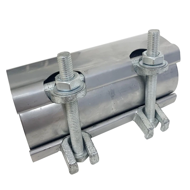 Wholesale Coupling Stainless Steel Hdpe Water Pipe Semi Circle Mini Type Repair Clamp