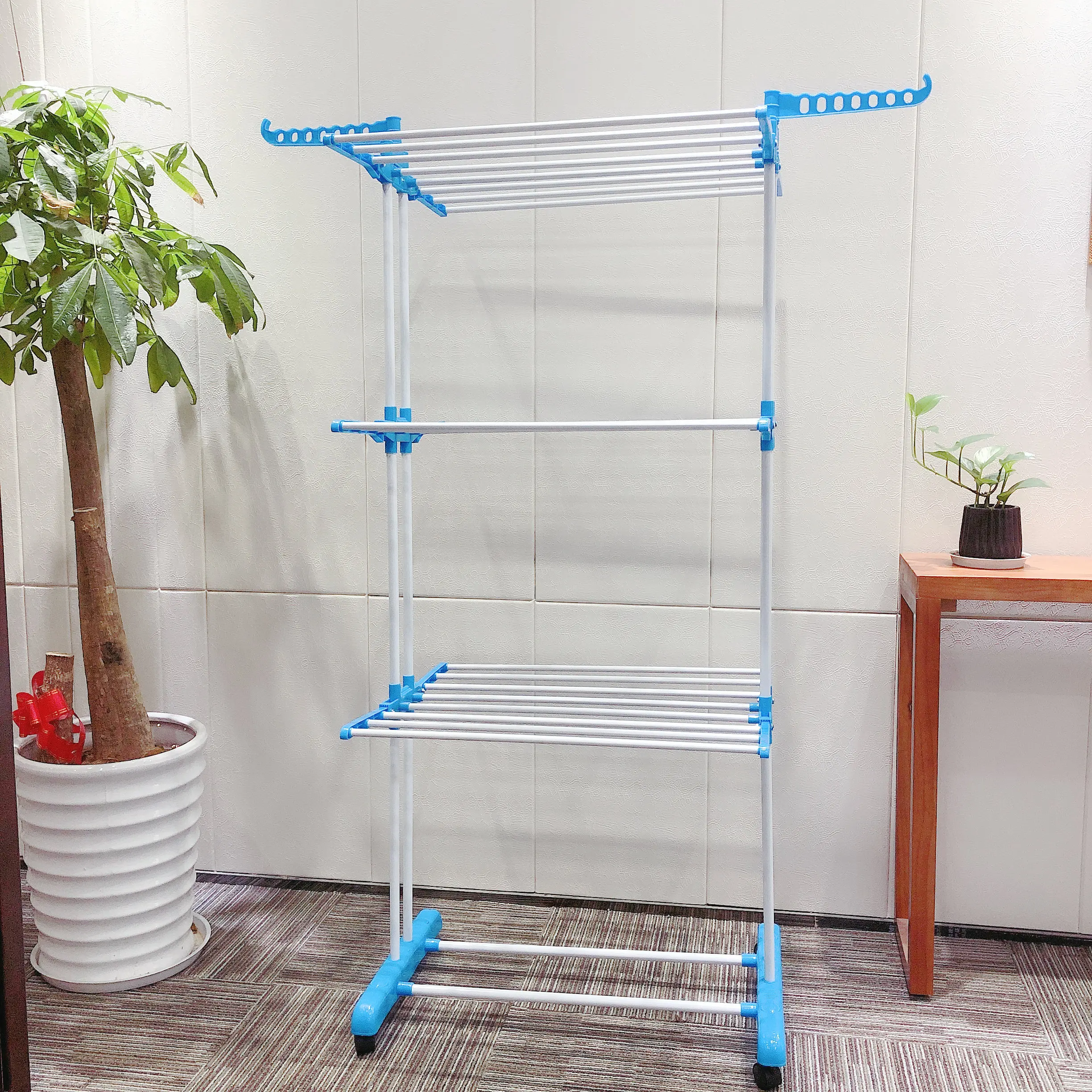 Вешалка для сушки одежды из железа, вешалка для одежды для детей