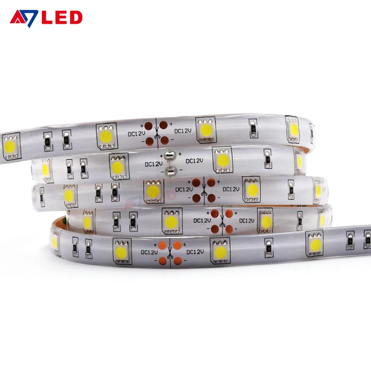  Под шкаф 12 вольт DC 7 2 W 30Led Cuttable 5050 светодиодная полоса освещения Tira De Luces LED