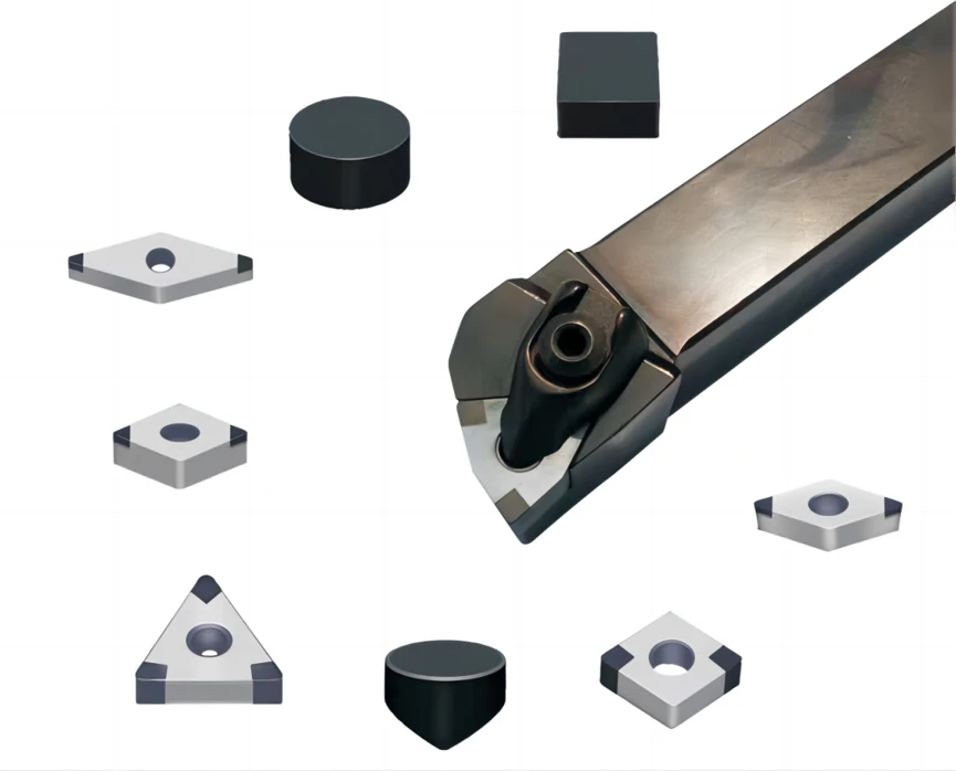 British Element 6 High quality durable PCD CBN inserts carbide turning insert CNC CBN RTS TCGW090204 TCGW16T308L  for steel/cast iron