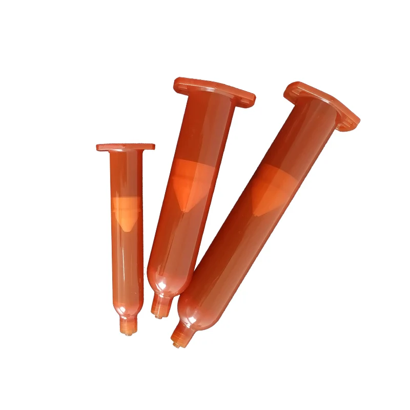Low Cost Amber Japanese Type 30CC Glue Pneumatic Dispensing Syringe