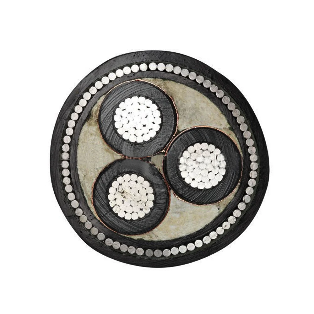 xlpe/ swa/ pvc cable 3c x 120mm2 33kv kabel armoured HT AB cable BS 5467 BS 6724  1.9/3.3kV 0.6/1kV