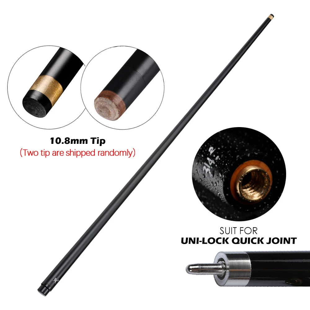 PREOAIDR 3142 POINOS Carbon Maple Single Shaft Billiard Pool Cue Stick Shaft 10.8/11.75/13mm Tip Uni-loc Joint Bullet Forearm