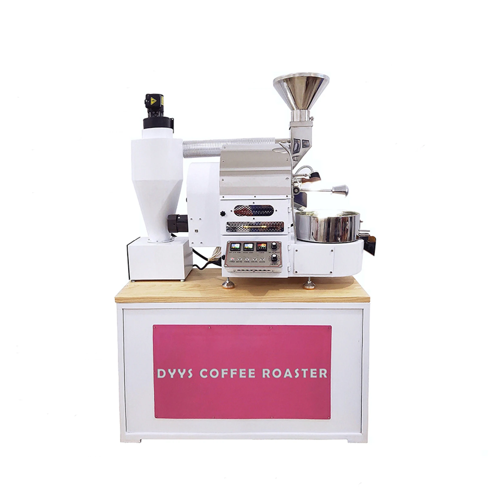 BK Coffee Roaster Profesional White Curve 360g Household Cq Automated Dalian Cr-15 Dl-2kg Micro Coffee Roaster 1-2 kg