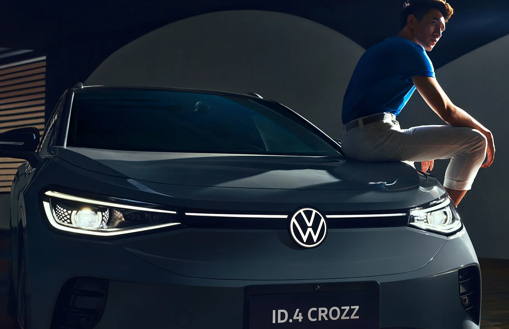 Volkswagen в наличии ID.4 PRO PRIME 2024 китайский Бестселлер электромобиль 5-дверный 5-местный внедорожник дальнего действия 600 км интеллектуальное вождение