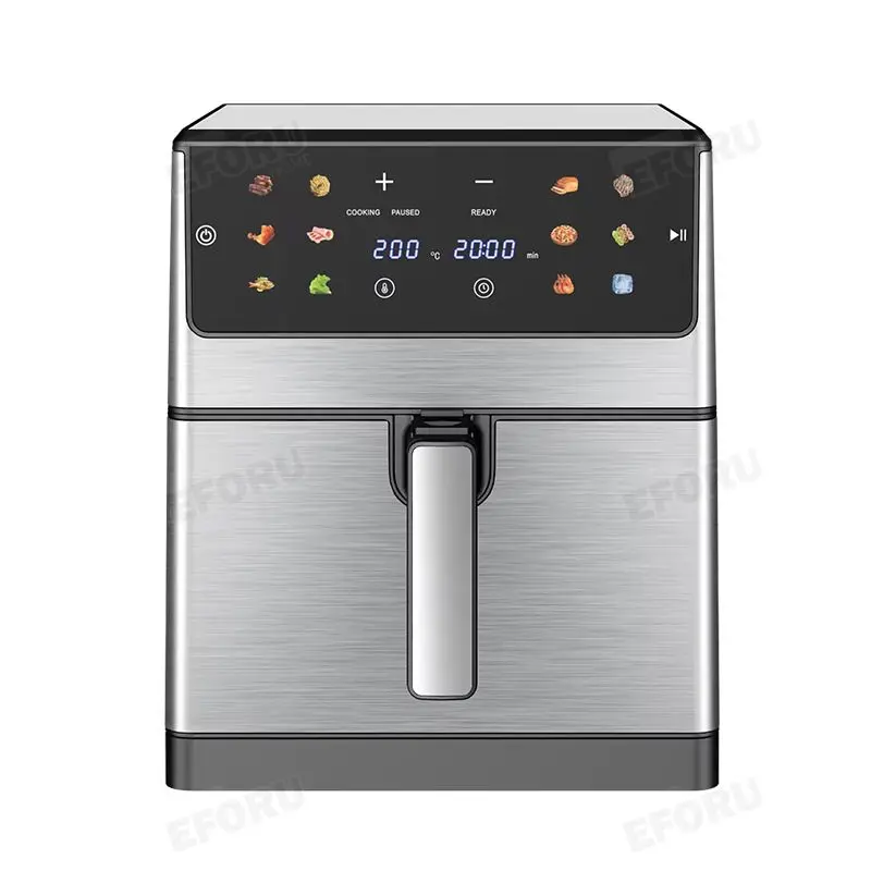 Home Electric Appliances Double Heaters Air Fryer With Full Stainless Steel Housing Powerful Multifunctional Air Fryers