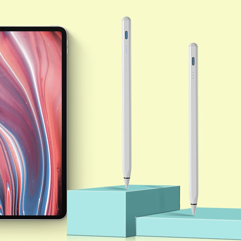 Стилус для сенсорного экрана для iPad Apple с зарядным устройством Type-C