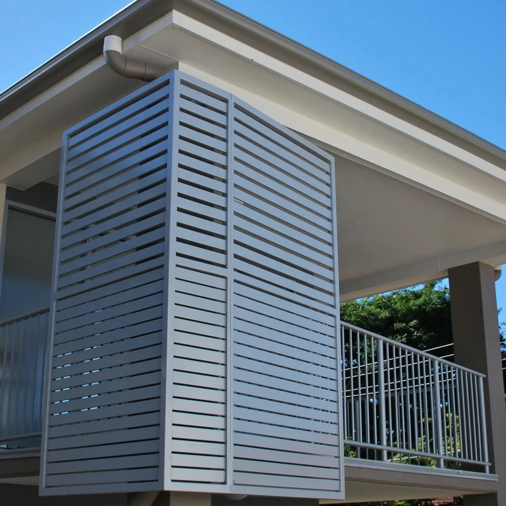 Алюминиевый садовый настил для забора и экрана