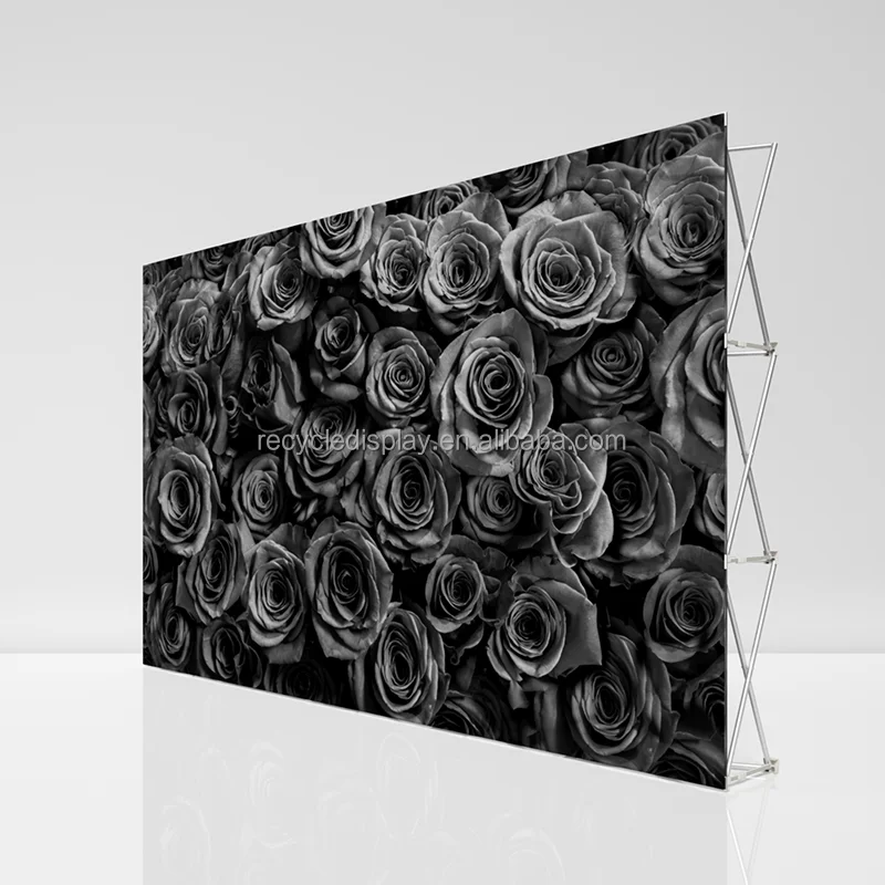 Wholesale Advertising Frame Backdrop Stand Wall System Banner Fabric Pop Up Display
