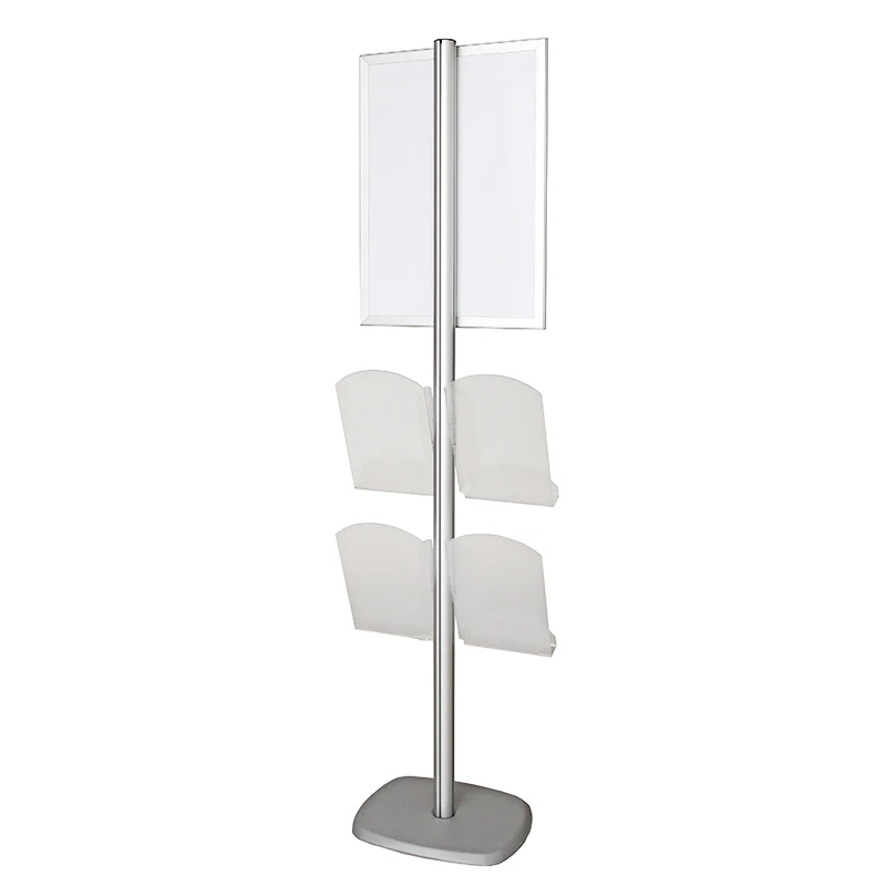 Aluminum and Acrylic brochure holder for promotion display