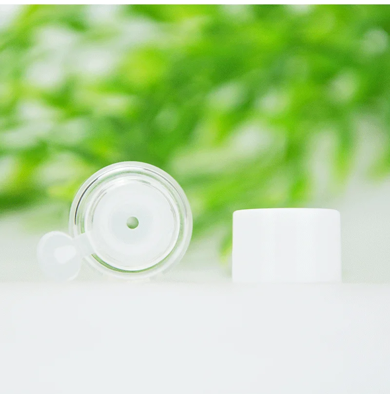 New Type Of Lid Thickened Lead-free Glass Small Medicine Grade Bottle Transparent Glass Sealed Jar Medical Capsule Bottle Jar