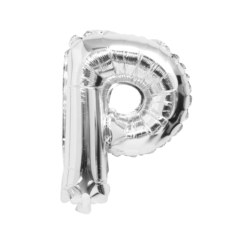 
16inch Custom Material Letters Birthday Foil Balloon Party Decor Cheap Price Hot Air Balloon 