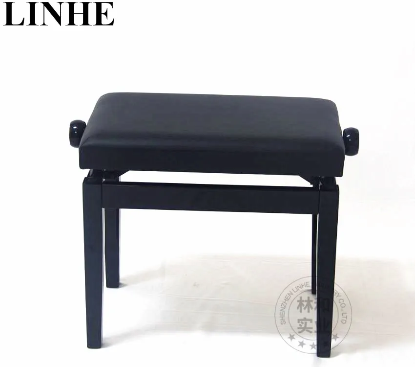 
Amazon Hot Sell Stable Adjustable Modern Leather Cushion Piano Bench Piano stool 