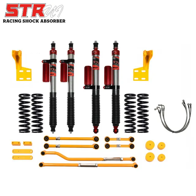 STR  Suspension 4x4 Adjustable Shock Absorber  Offroad  Automotive Toyota landcruiser 80 series Parts