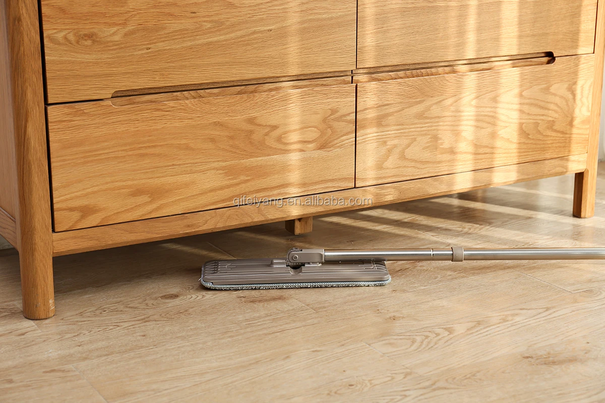 360 degree easily to clean blind angle magic rotating Mop with stainless handle