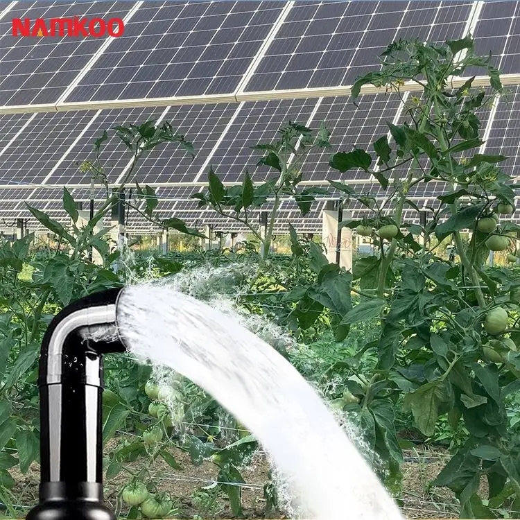 Погружной водяной насос высокой мощности на солнечной энергии с панелью 5 л.с. 100 м 200 м 300 м водяной насос с солнечной панелью