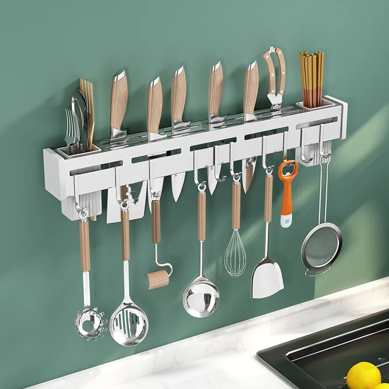 Kitchen Knife Holder for Wall Stainless Steel Blocker Without Storage Organize