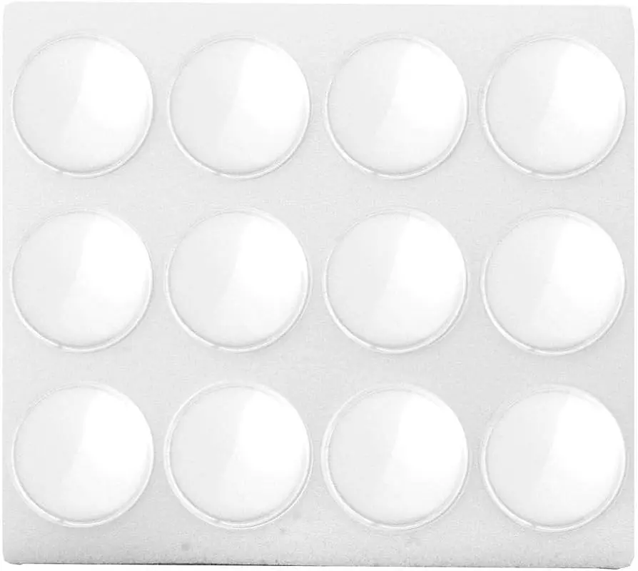 50 White Foam Gem and Bead Storage Jars Showcase Stackable Display